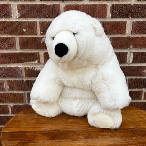 Westcliff Collection of Wildlife Polar Bear Plush Stuffed Animal 16 in.